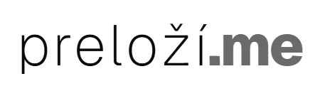 Preložíme